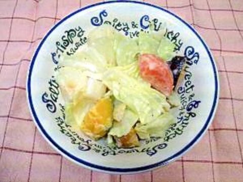 温野菜のシーザーサラダ　
